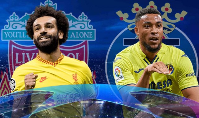 Mohamed Salah (Liverpool) y Arnaut Danjuma (Villarreal)