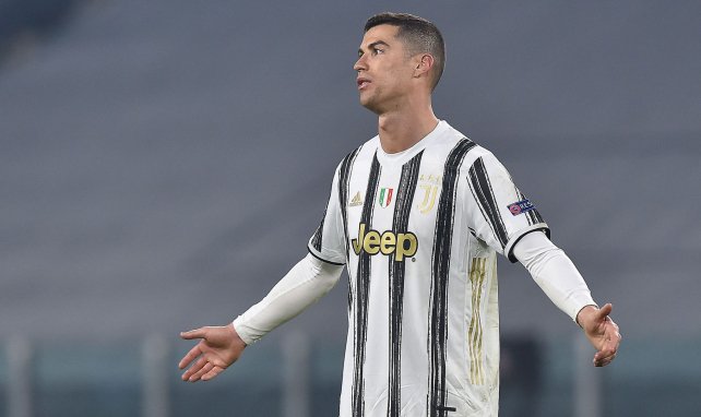 Cristiano Ronaldo, en un choque con la Juventus