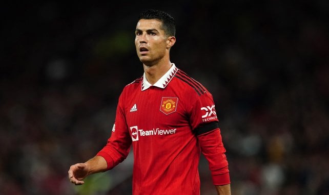 Cristiano Ronaldo, en acción con el Manchester United