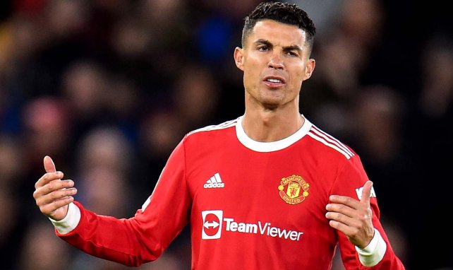 Cristiano Ronaldo, con la camiseta del Manchester United