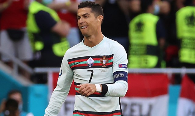 Cristiano Ronaldo con la camiseta de Portugal