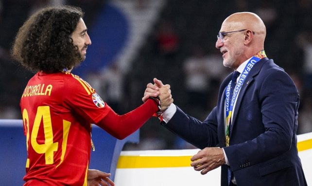 Marc Cucurella con España