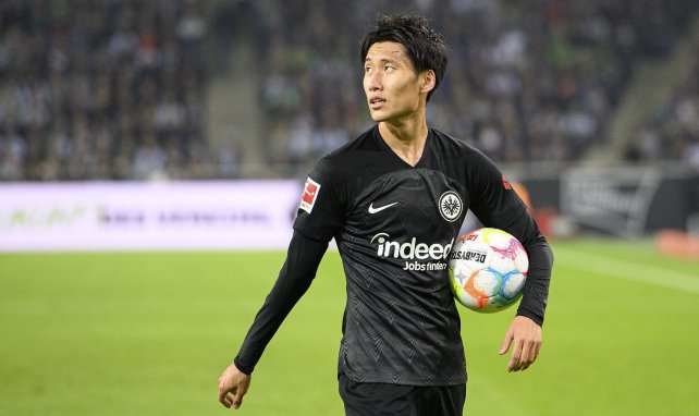 Daichi Kamada con el Eintracht de Frankfurt