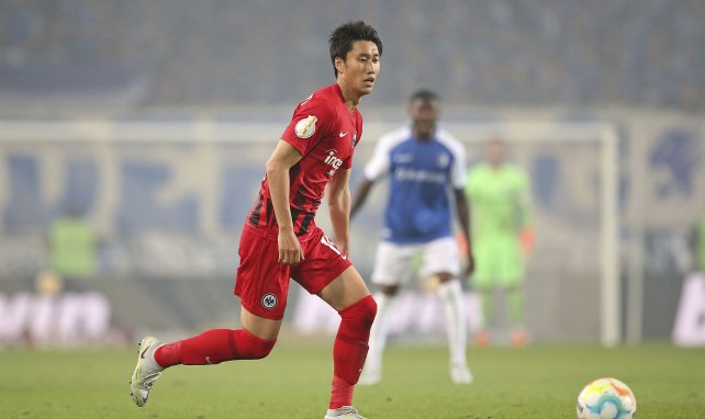 Daichi Kamada con el Eintracht de Frankfurt