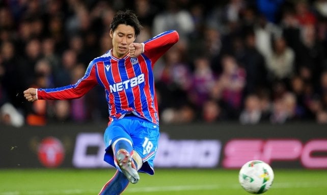 Daichi Kamada con el Crystal Palace
