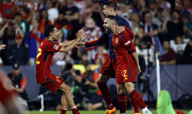 España celebra la UEFA Nations League