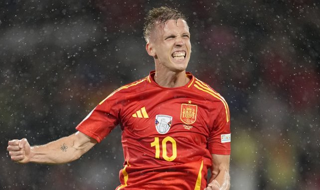 Dani Olmo con España