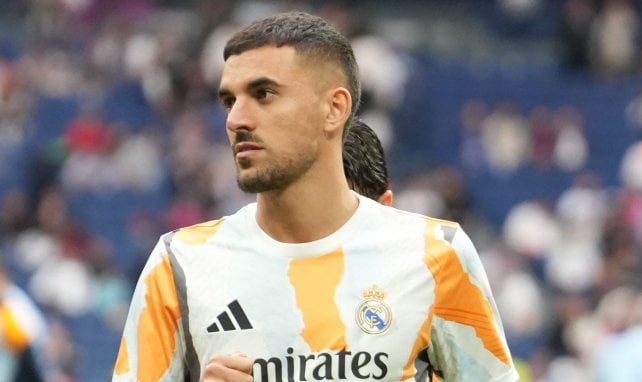 Dani Ceballos con el Real Madrid.