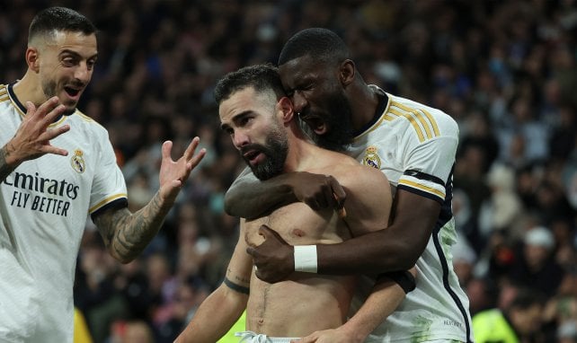 Dani Carvajal y Joselu, en el escaparate