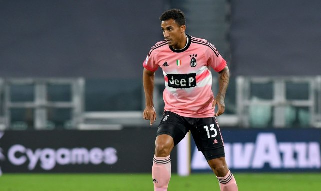 Danilo en un partido de la Juventus