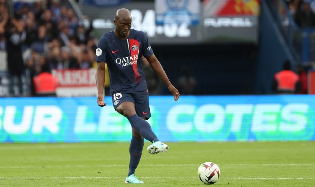 Danilo Pereira con el PSG