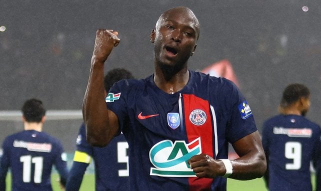 Danilo Pereira con el PSG