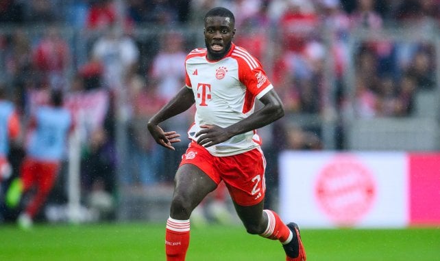 Dayot Upamecano con el Bayern Múnich