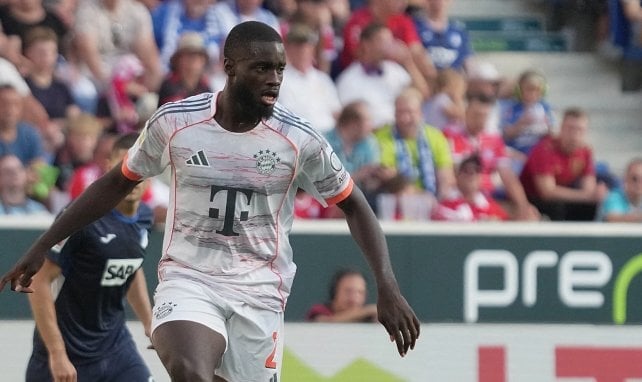Dayot Upamecano con el Bayern Múnich
