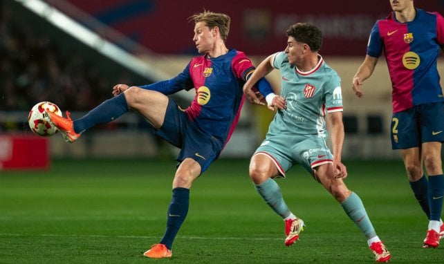 Frenkie de Jong con el FC Barcelona