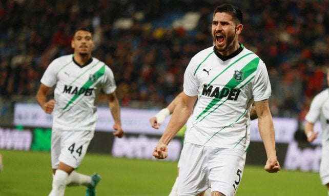 Erlic con el Sassuolo