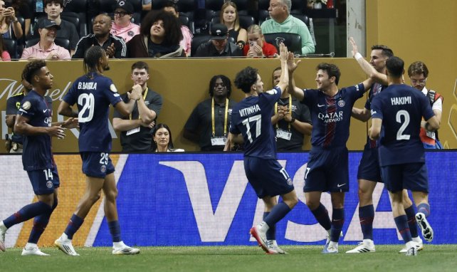 Celebración del PSG