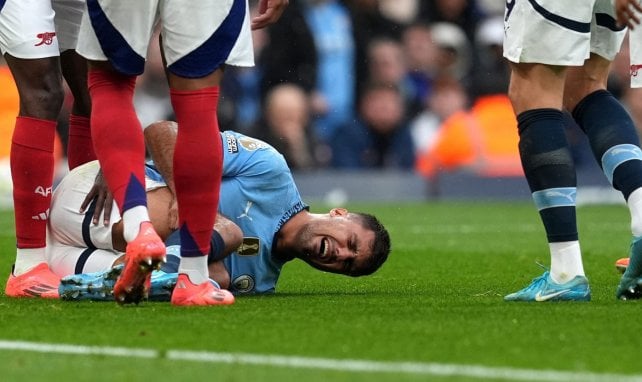 Rodri con el Manchester City