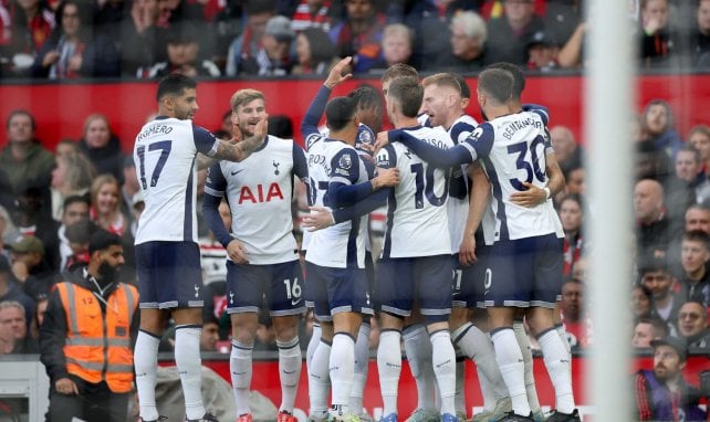 Celebración del Tottenham