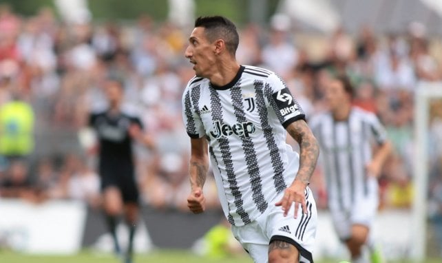 Ángel Di María, con la Juventus