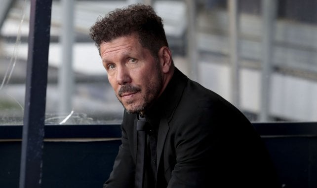 Diego Simeone con el Atlético de Madrid