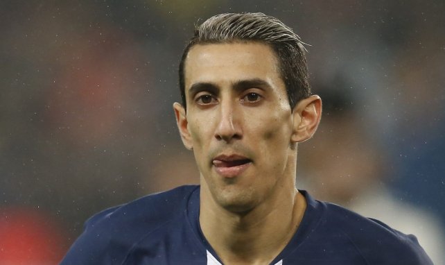 Angel Di Maria en un partido del PSG