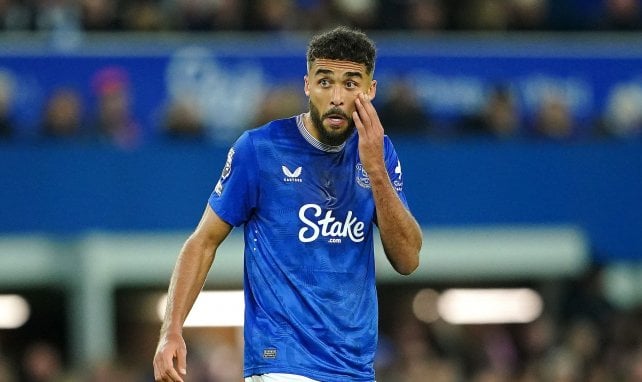 Dominic Calvert-Lewin con el Everton