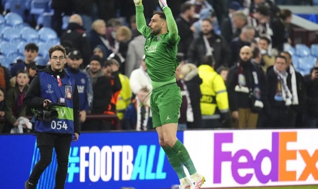 Gianluigi Donnarumma con el PSG