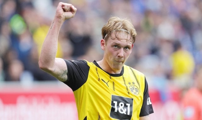 Julian Brandt celebra con el BVB