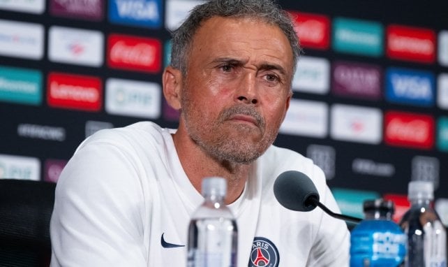 Luis Enrique en rueda de prensa