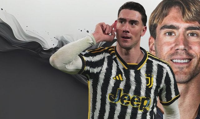 Dusan Vlahovic es delantero de la Juventus