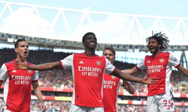 Arsenal | La frustración de Eddie Nketiah 