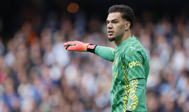 Ederson con el Manchester City