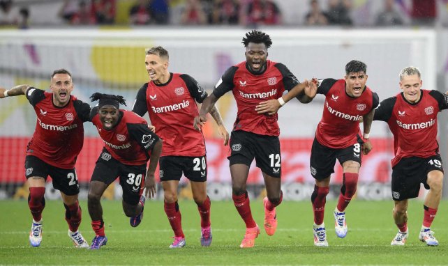 Celebración del Bayer Leverkusen