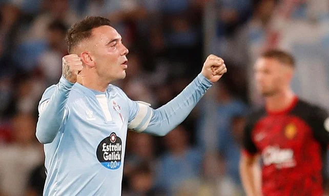 Iago Aspas con el Celta