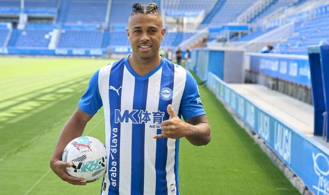 Mariano Díaz con el Deportivo Alavés