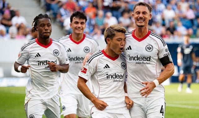 Gol del Eintracht de Frankfurt