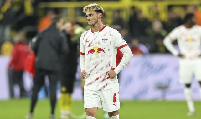 Eljif Elmas con el RB Leipzig