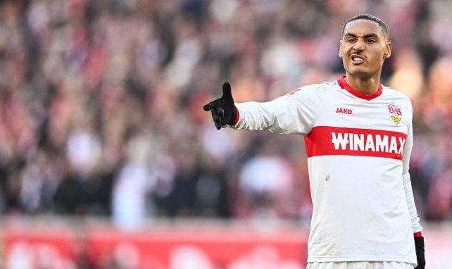 Enzo Millot con el Stuttgart