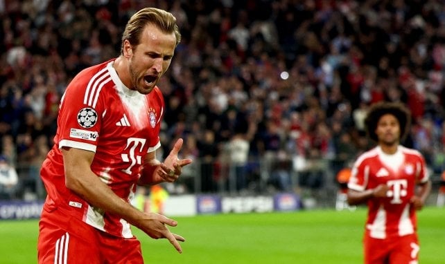 Harry Kane con el Bayern Múnich