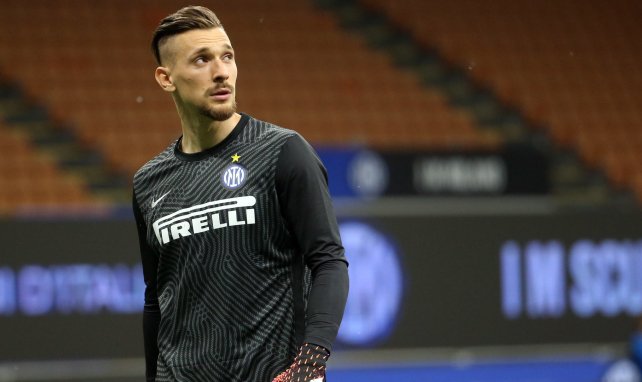 Ionut Radu con el Inter de Milán