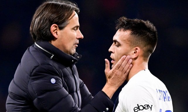 Simone Inzaghi con el Inter