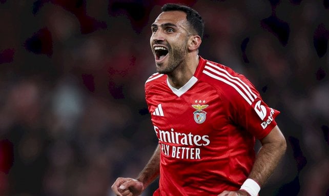 Vangelis Pavlidis con el Benfica