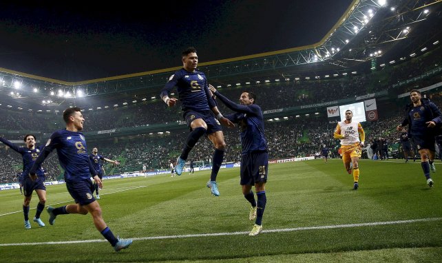 Evanilson celebra un gol con el Oporto