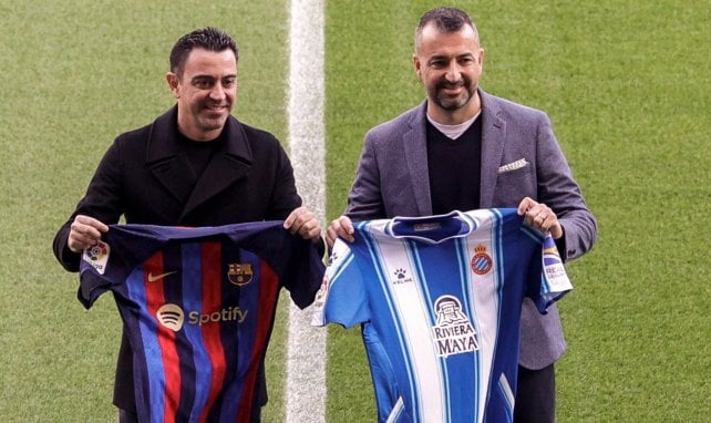 Xavi Hernández y Diego Martínez 