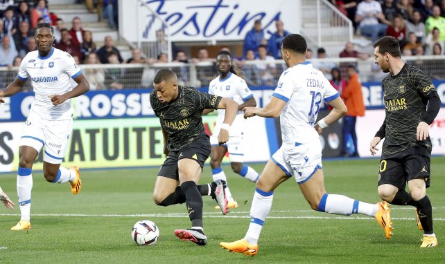 Mbappé (PSG) contra el Auxerre