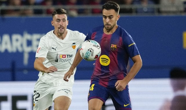 Eric García con el FC Barcelona