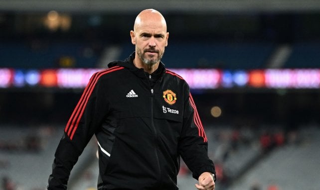 Erik ten Hag, entrenador del Manchester United