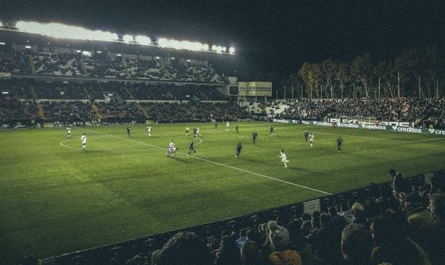 El estadio del Rayo Vallecano