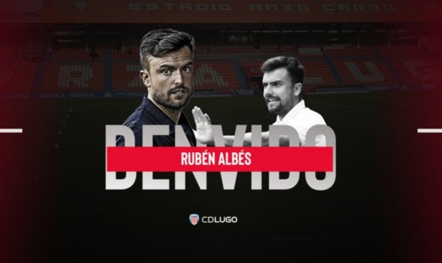 Rubén Alvés, entrenador del Lugo